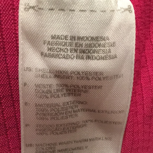 Adidas Raspberry Short Sleeved Work Out Shirt - Picture 5 of 5